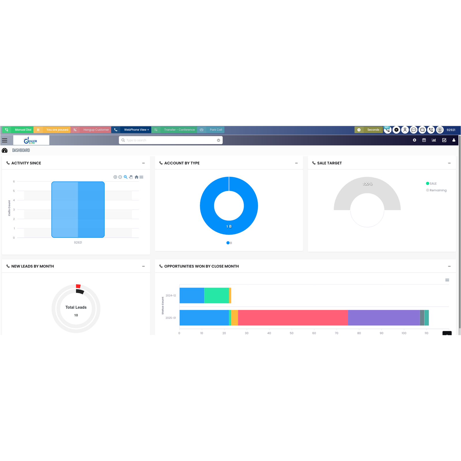 CRM Dialer Integration