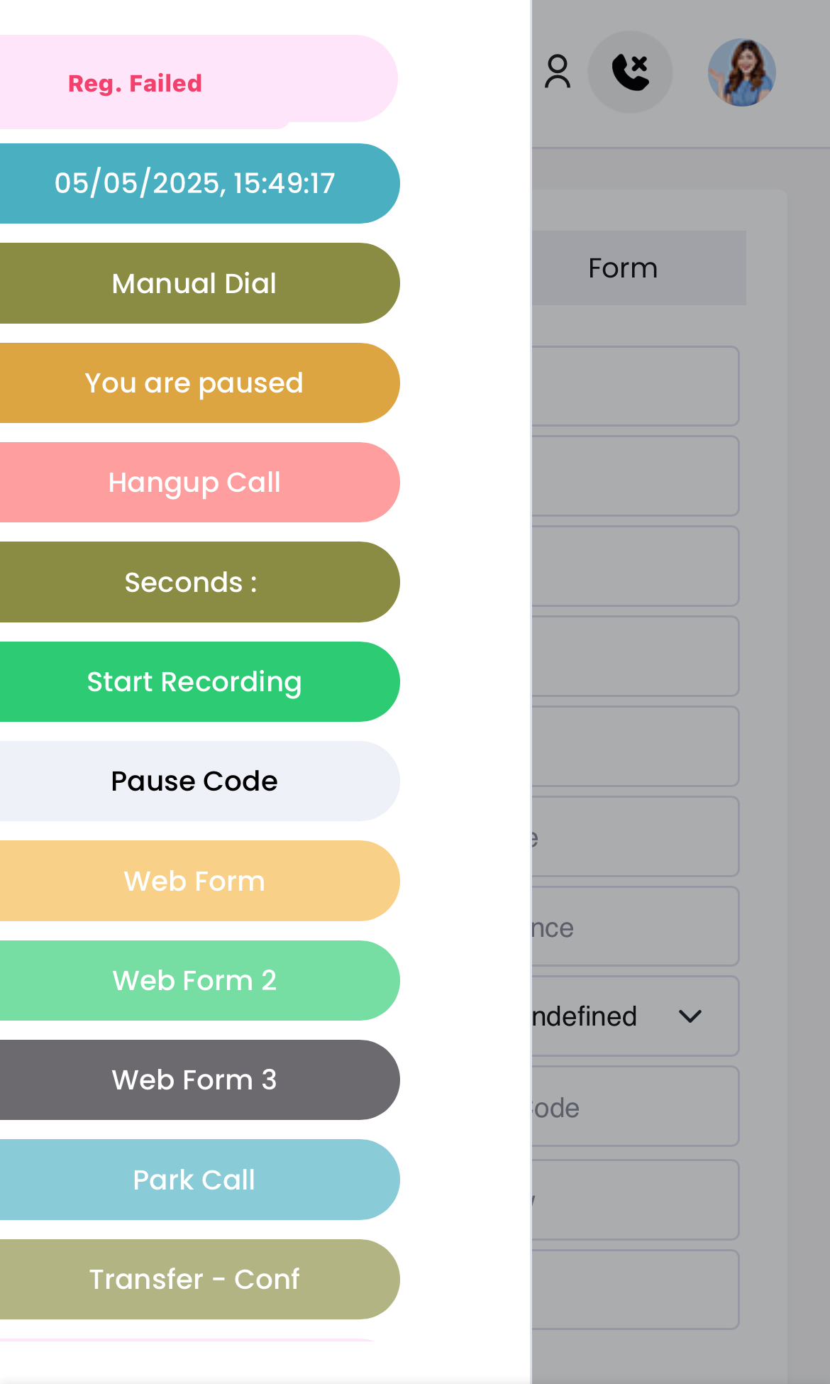 Web-based Mobile Dialer